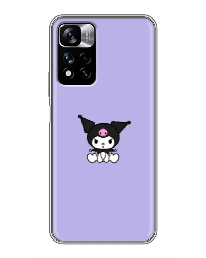 Чехол для Xiaomi Redmi Note 11 Pro Plus с картинкой «Kuromi — фиолетовый минимализм» Чехол для Xiaomi Redmi Note 11 Pro Plus с картинкой «Kuromi — фиолетовый минимализм»