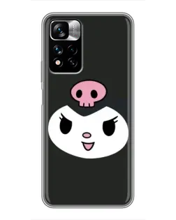 Чохол для Xiaomi Redmi Note 11 Pro Plus з картинкою «Велика мордочка Куромі» Чохол для Xiaomi Redmi Note 11 Pro Plus з картинкою «Велика мордочка Куромі»
