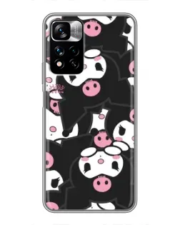 Чохол для Xiaomi Redmi Note 11 Pro Plus з картинкою «Патерн голів Куромі» Чохол для Xiaomi Redmi Note 11 Pro Plus з картинкою «Патерн голів Куромі»