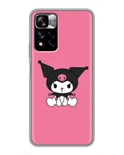 Чохол для Xiaomi Redmi Note 11 Pro Plus з картинкою «Похмура Kuromi» Чохол для Xiaomi Redmi Note 11 Pro Plus з картинкою «Похмура Kuromi»