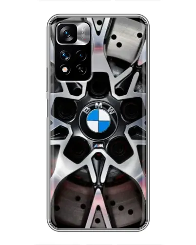 Чехол для Xiaomi Redmi Note 11 Pro Plus с картинкой «BMW — деталь диска»