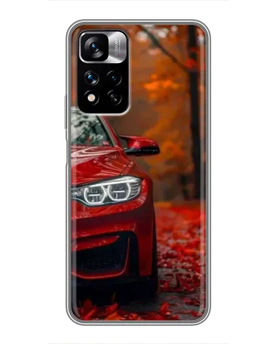 Чехол для Xiaomi Redmi Note 11 Pro Plus с картинкой «Осенняя BMW M4»
