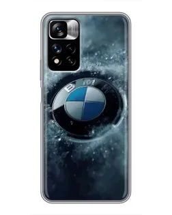 Чохол для Xiaomi Redmi Note 11 Pro Plus з картинкою «Логотип BMW — лід» Чохол для Xiaomi Redmi Note 11 Pro Plus з картинкою «Логотип BMW — лід»