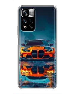 Чохол для Xiaomi Redmi Note 11 Pro Plus з картинкою «BMW — золота емблема» Чохол для Xiaomi Redmi Note 11 Pro Plus з картинкою «BMW — золота емблема»