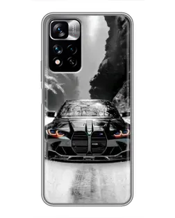 Чохол для Xiaomi Redmi Note 11 Pro Plus з картинкою «BMW — акварельний дрифт» Чохол для Xiaomi Redmi Note 11 Pro Plus з картинкою «BMW — акварельний дрифт»