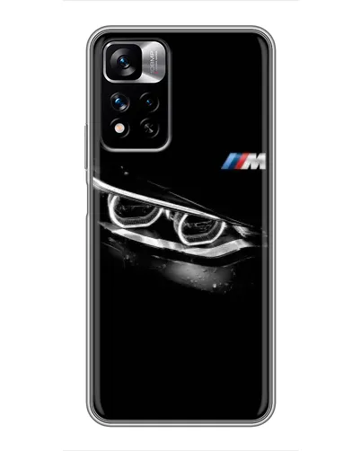 Чохол для Xiaomi Redmi Note 11 Pro Plus з картинкою «BMW — погляд тигра» Чохол для Xiaomi Redmi Note 11 Pro Plus з картинкою «BMW — погляд тигра»