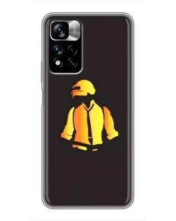 Чехол для Xiaomi Redmi Note 11 Pro Plus с картинкой «Winner Winner — PUBG»