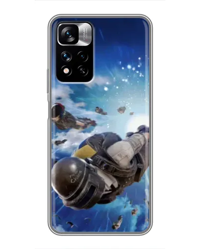 Чехол для Xiaomi Redmi Note 11 Pro Plus с картинкой «Десант PUBG — прыжок» Чехол для Xiaomi Redmi Note 11 Pro Plus с картинкой «Десант PUBG — прыжок»