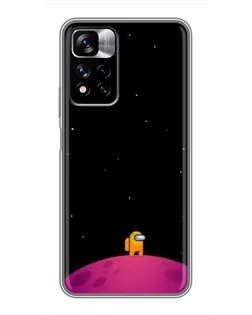 Чохол для Xiaomi Redmi Note 11 Pro Plus з картинкою «Самотній герой на планеті» Чохол для Xiaomi Redmi Note 11 Pro Plus з картинкою «Самотній герой на планеті»