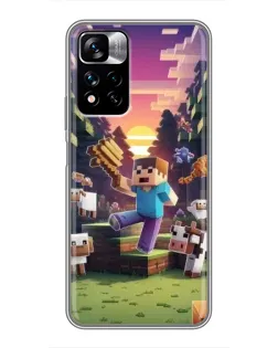 Чохол для Xiaomi Redmi Note 11 Pro Plus з картинкою «Стів на фермі»