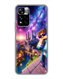 Чохол для Xiaomi Redmi Note 11 Pro Plus з картинкою «Стів та космос» Чохол для Xiaomi Redmi Note 11 Pro Plus з картинкою «Стів та космос»
