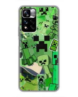 Чохол для Xiaomi Redmi Note 11 Pro Plus з картинкою «Кріпери Minecraft» Чохол для Xiaomi Redmi Note 11 Pro Plus з картинкою «Кріпери Minecraft»