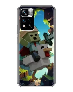 Чохол для Xiaomi Redmi Note 11 Pro Plus з картинкою «Стів та гусь» Чохол для Xiaomi Redmi Note 11 Pro Plus з картинкою «Стів та гусь»