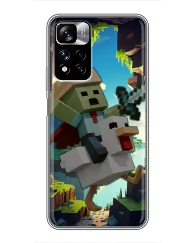 Чехол для Xiaomi Redmi Note 11 Pro Plus с картинкой «Стив и гусь»