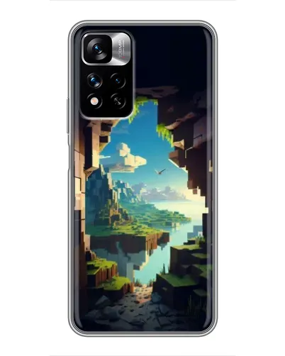Чехол для Xiaomi Redmi Note 11 Pro Plus с картинкой «Вид из пещеры»