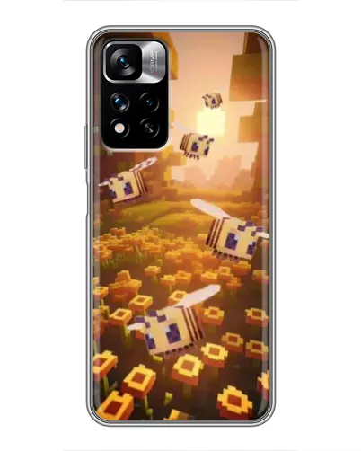 Чехол для Xiaomi Redmi Note 11 Pro Plus с картинкой «Поле подсолнухов»
