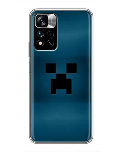 Чехол для Xiaomi Redmi Note 11 Pro Plus с картинкой «Крипер текстура»