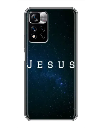 Чехол для Xiaomi Redmi Note 11 Pro Plus с картинкой «Звездное небо Jesus»
