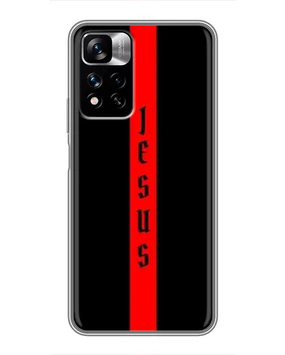 Чехол для Xiaomi Redmi Note 11 Pro Plus с картинкой «Красная линия веры»