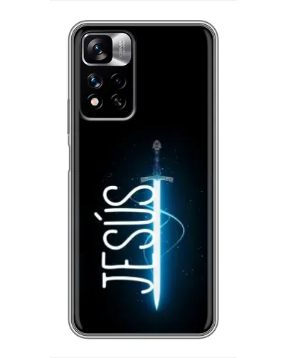 Чехол для Xiaomi Redmi Note 11 Pro Plus с картинкой «Меч Духа Jesus»