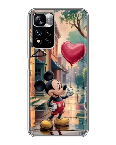 Чехол для Xiaomi Redmi Note 11 Pro Plus с картинкой «Микки и шарик-сердце» Чехол для Xiaomi Redmi Note 11 Pro Plus с картинкой «Микки и шарик-сердце»