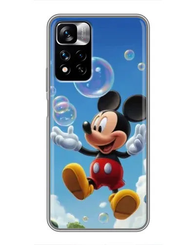 Чехол для Xiaomi Redmi Note 11 Pro Plus с картинкой «Mickey и мыльные пузыри» Чехол для Xiaomi Redmi Note 11 Pro Plus с картинкой «Mickey и мыльные пузыри»