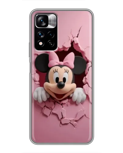 Чехол для Xiaomi Redmi Note 11 Pro Plus с картинкой «Минни сквозь стену» Чехол для Xiaomi Redmi Note 11 Pro Plus с картинкой «Минни сквозь стену»