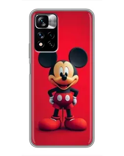 Чехол для Xiaomi Redmi Note 11 Pro Plus с картинкой «Mickey в полный рост»