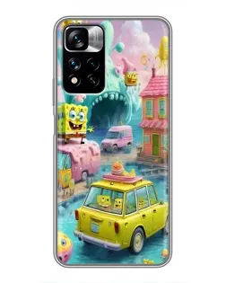 Чехол для Xiaomi Redmi Note 11 Pro Plus с картинкой «Монстр-трак приключения»