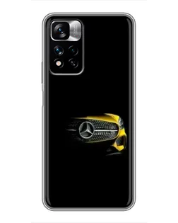 Чехол для Xiaomi Redmi Note 11 Pro Plus с картинкой «Mercedes — ретро стиль»