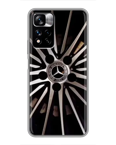 Чехол для Xiaomi Redmi Note 11 Pro Plus с картинкой «Диск Mercedes»