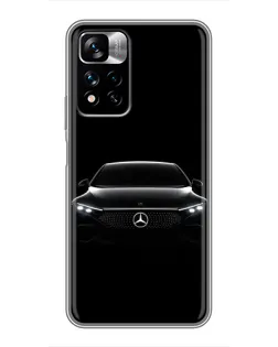 Чехол для Xiaomi Redmi Note 11 Pro Plus с картинкой «Mercedes Vision — концепт»