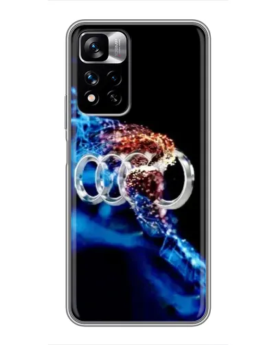 Чехол для Xiaomi Redmi Note 11 Pro Plus с картинкой «Энергия лого Audi»