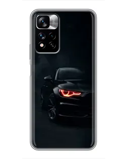 Чехол для Xiaomi Redmi Note 11 Pro Plus с картинкой «Audi — хищный взгляд»