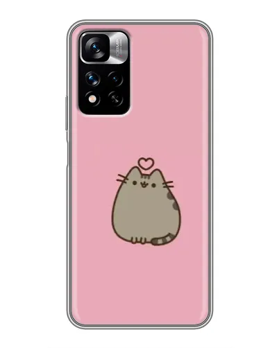 Чехол для Xiaomi Redmi Note 11 Pro Plus с картинкой «Pusheen сердце» Чехол для Xiaomi Redmi Note 11 Pro Plus с картинкой «Pusheen сердце»