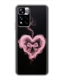 Чохол для Xiaomi Redmi Note 11 Pro Plus з картинкою «Димчасте серце»