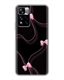 Чехол для Xiaomi Redmi Note 11 Pro Plus с картинкой «Розовые ленты»