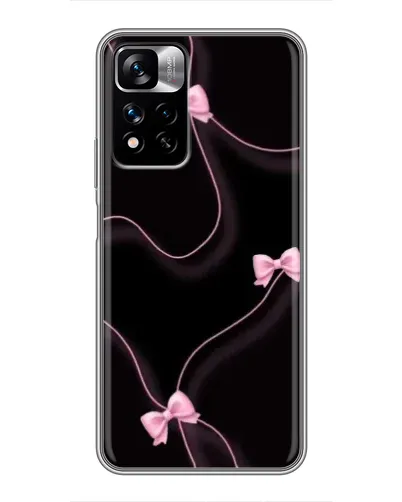 Чехол для Xiaomi Redmi Note 11 Pro Plus с картинкой «Розовые ленты»