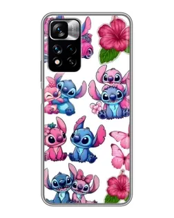 Чехол для Xiaomi Redmi Note 11 Pro Plus с картинкой «Стикеры Stitch и Angel» Чехол для Xiaomi Redmi Note 11 Pro Plus с картинкой «Стикеры Stitch и Angel»