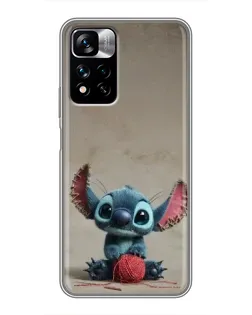 Чехол для Xiaomi Redmi Note 11 Pro Plus с картинкой «Стич на коричневом фоне» Чехол для Xiaomi Redmi Note 11 Pro Plus с картинкой «Стич на коричневом фоне»