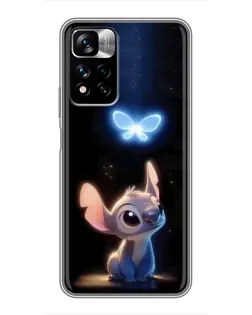 Чехол для Xiaomi Redmi Note 11 Pro Plus с картинкой «Сияющий Стич» Чехол для Xiaomi Redmi Note 11 Pro Plus с картинкой «Сияющий Стич»