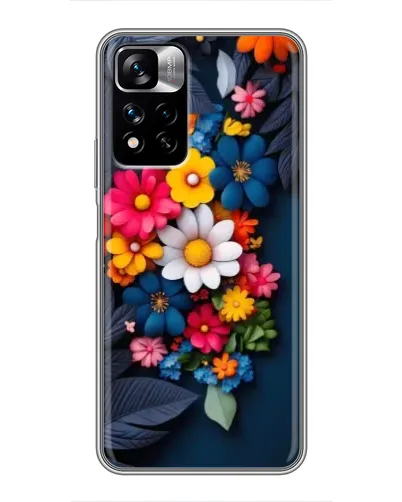 Чехол для Xiaomi Redmi Note 11 Pro Plus с картинкой «Цветочная феерия»