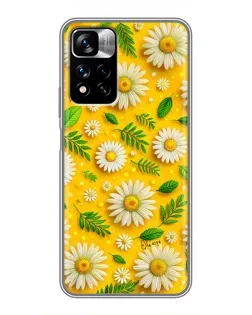 Чехол для Xiaomi Redmi Note 11 Pro Plus с картинкой «Ромашковое солнце» Чехол для Xiaomi Redmi Note 11 Pro Plus с картинкой «Ромашковое солнце»