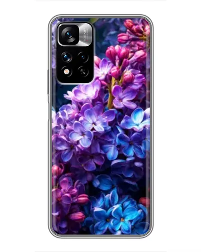 Чехол для Xiaomi Redmi Note 11 Pro Plus с картинкой «Сиреневый цвет»
