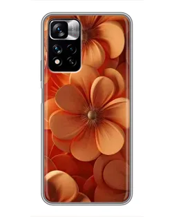 Чехол для Xiaomi Redmi Note 11 Pro Plus с картинкой «Оранжевый макро цветок» Чехол для Xiaomi Redmi Note 11 Pro Plus с картинкой «Оранжевый макро цветок»