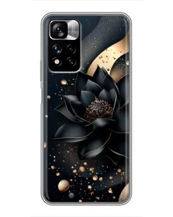 Чехол для Xiaomi Redmi Note 11 Pro Plus с картинкой «Черный лотос» Чехол для Xiaomi Redmi Note 11 Pro Plus с картинкой «Черный лотос»