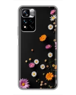 Чехол для Xiaomi Redmi Note 11 Pro Plus с картинкой «Цветочная композиция» Чехол для Xiaomi Redmi Note 11 Pro Plus с картинкой «Цветочная композиция»