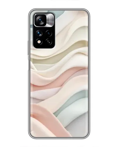 Чехол для Xiaomi Redmi Note 11 Pro Plus с картинкой «Пастельные нежные волны» Чехол для Xiaomi Redmi Note 11 Pro Plus с картинкой «Пастельные нежные волны»