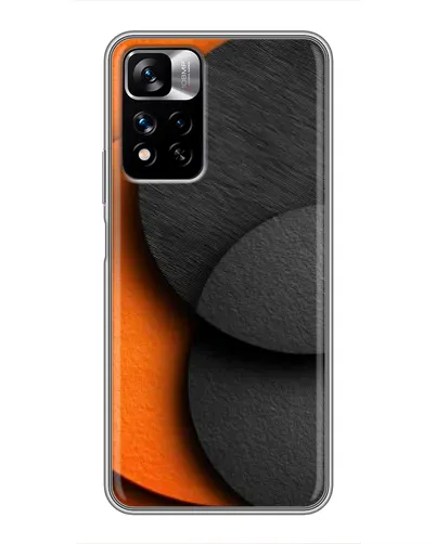 Чехол для Xiaomi Redmi Note 11 Pro Plus с картинкой «Геометрия оранжевых кругов» Чехол для Xiaomi Redmi Note 11 Pro Plus с картинкой «Геометрия оранжевых кругов»