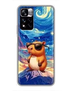 Чехол для Xiaomi Redmi Note 11 Pro Plus с картинкой «Капибара Ван Гога» Чехол для Xiaomi Redmi Note 11 Pro Plus с картинкой «Капибара Ван Гога»
